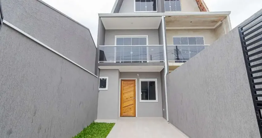 Sobrado para venda em umbará de 114.00m² com 3 quartos e 2 garagens
