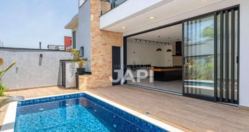 Casa de condomínio para venda em loteamento reserva ermida de 259.00m² com 3 quartos, 3 suites e 4 garagens