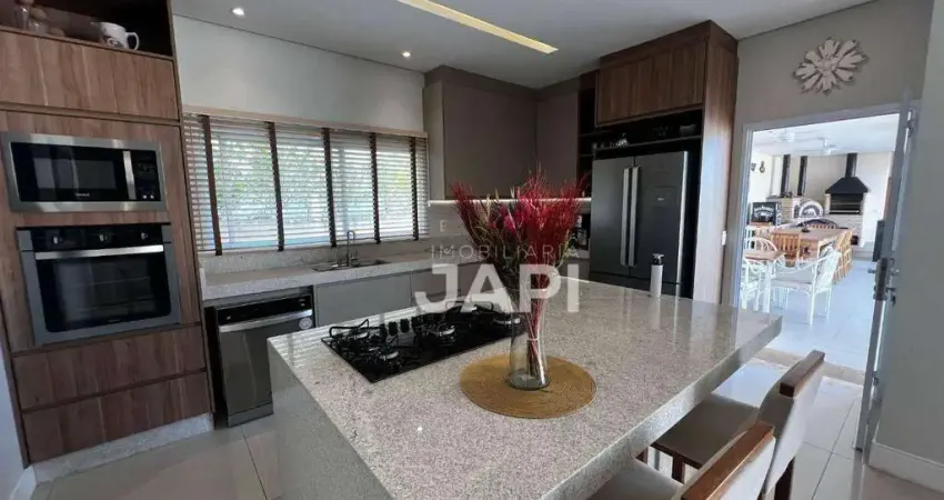 Casa de condomínio para venda em condomínio vivendas do japi de 311.00m² com 3 quartos, 3 suites e 4 garagens