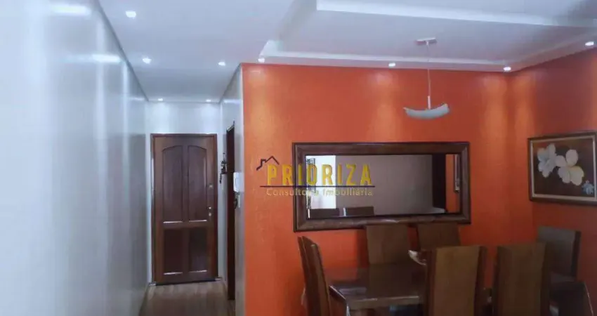 Apartamento para venda em residencial parque das mangueiras de 74.00m² com 3 quartos, 1 suite e 1 garagem