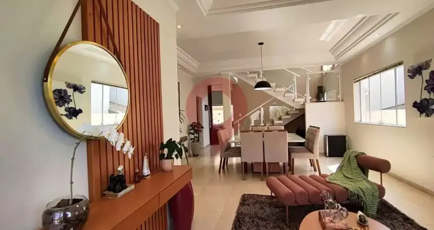 Casa de condomínio para venda em jardim recanto de 250.00m² com 3 quartos, 3 suites e 4 garagens