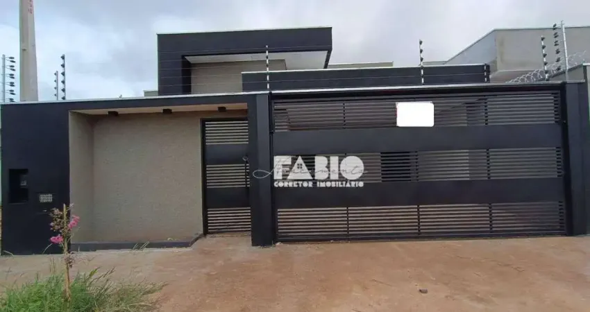 Casa para venda em residencial setsul ii de 124.00m² com 3 quartos, 1 suite e 2 garagens