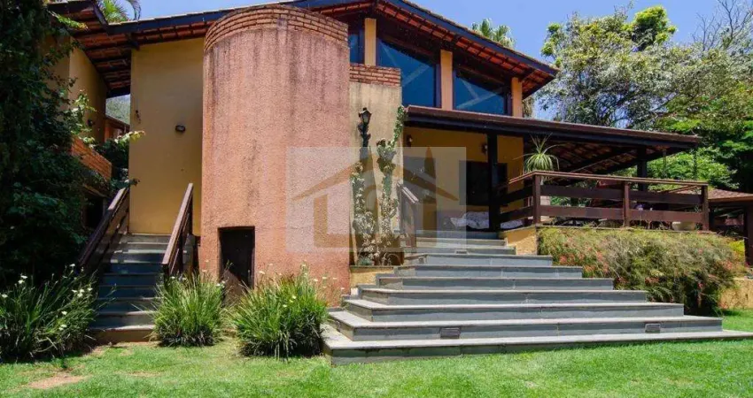 Casa para venda em chácara vale do rio cotia de 631.00m² com 4 quartos, 4 suites e 4 garagens
