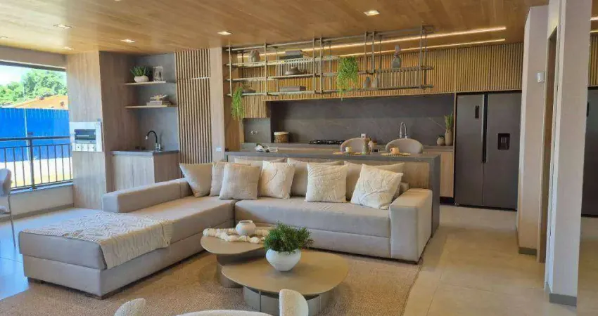 Apartamento para venda em vila areal de 117.00m² com 3 quartos, 3 suites e 2 garagens