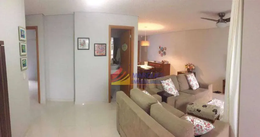 Apartamento para venda em centro de 95.00m² com 2 quartos, 2 suites e 3 garagens