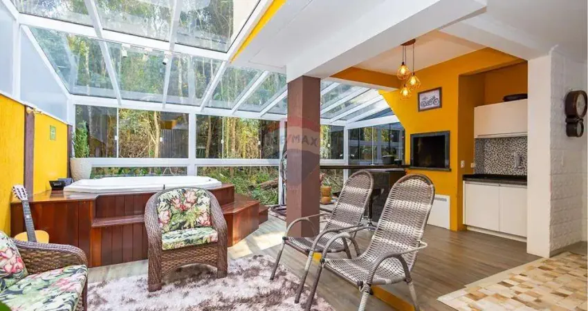 Casa de condomínio para venda em abranches de 184.00m² com 3 quartos, 1 suite e 2 garagens