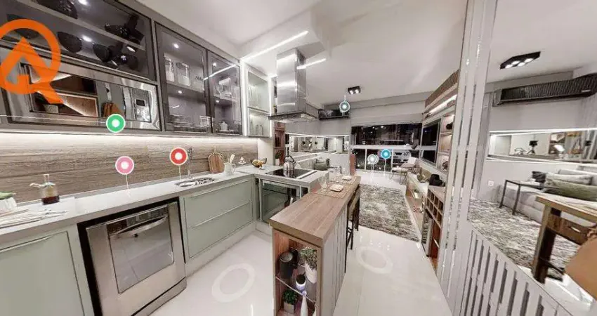 Flat para venda em centro de 41.70m² com 1 quarto, 1 suite e 1 garagem