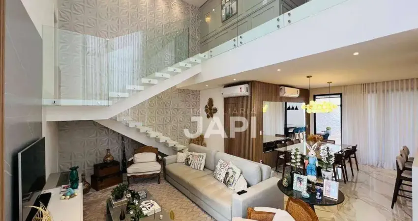 Casa de condomínio para venda em loteamento reserva ermida de 216.00m² com 3 quartos, 3 suites e 4 garagens