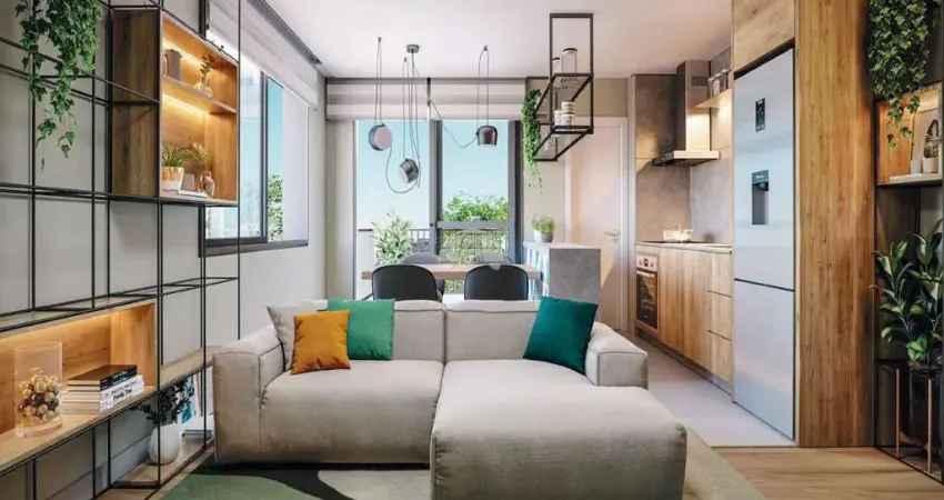 Apartamento para venda em portão de 66.00m² com 2 quartos e 1 suite