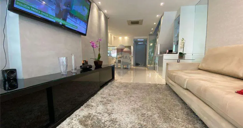 Cobertura para venda em barra da tijuca de 189.00m² com 3 quartos, 1 suite e 2 garagens