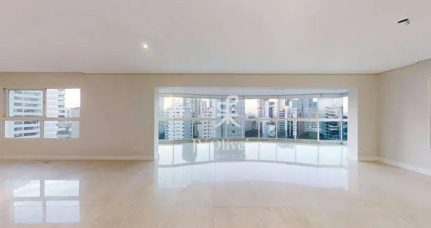 Apartamento para venda e aluguel em moema de 324.00m² com 2 quartos, 2 suites e 6 garagens