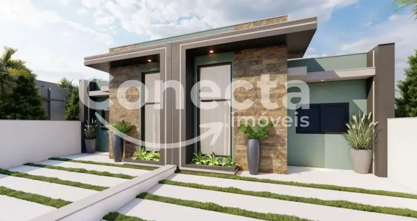 Casa para venda em jardim são lucas ii de 61.00m² com 2 quartos, 1 suite e 2 garagens