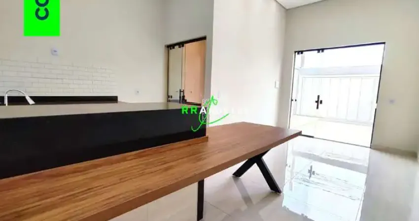 Casa para venda em residencial zanetti de 77.00m² com 3 quartos, 1 suite e 2 garagens