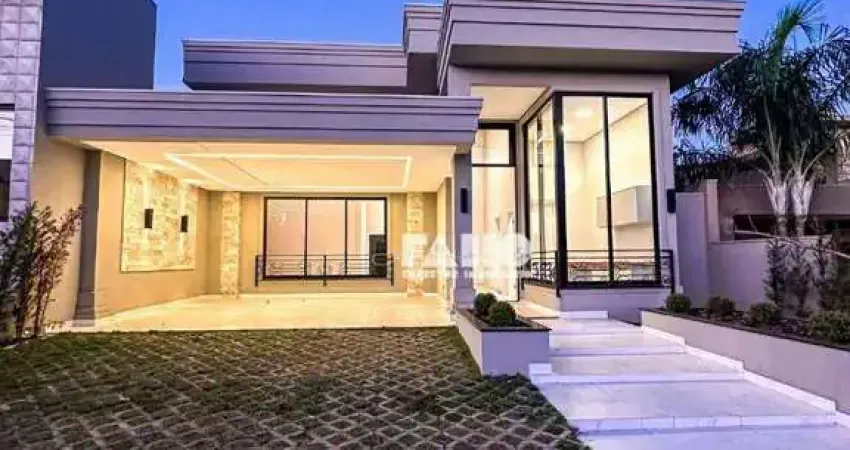 Casa de condomínio para venda em condomínio vilage la montagne de 360.00m² com 3 quartos, 3 suites e 4 garagens