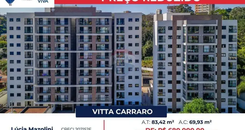 Apartamento para venda em vila thais de 69.93m² com 2 quartos, 1 suite e 1 garagem