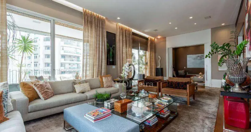 Apartamento para venda em itaim bibi de 415.00m² com 6 quartos e 5 garagens