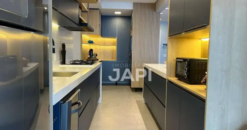 Apartamento para venda em jardim campos elísios de 141.00m² com 3 quartos, 3 suites e 3 garagens