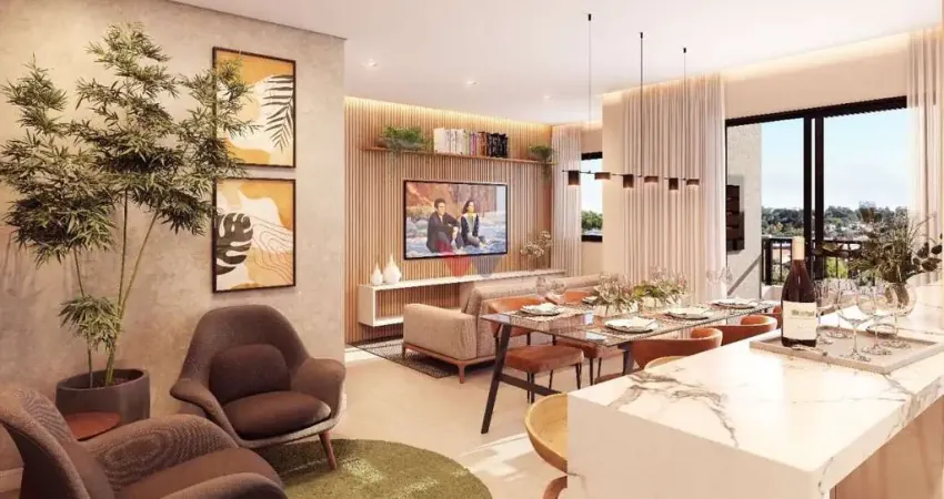 Apartamento para venda em seminário de 65.00m² com 2 quartos e 1 garagem