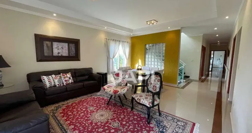 Casa de condomínio para alugar em loteamento reserva da serra de 393.00m² com 4 quartos, 4 suites e 6 garagens