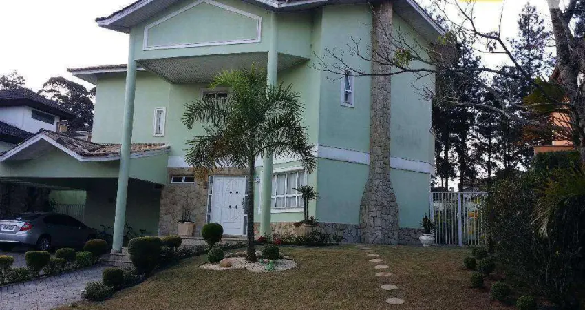 Casa de condomínio para venda e aluguel em aldeia da serra de 450.00m² com 4 quartos, 2 suites e 7 garagens