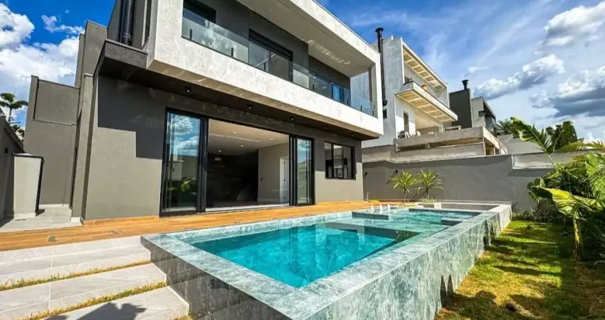 Casa de condomínio para venda em condomínio jardim paradiso de 311.00m² com 3 quartos, 3 suites e 4 garagens