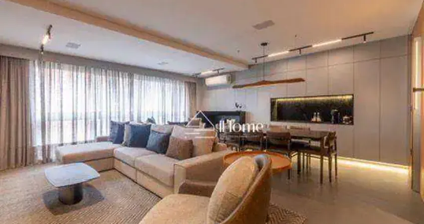 Apartamento para venda em cambuí de 130.00m² com 2 quartos, 2 suites e 3 garagens