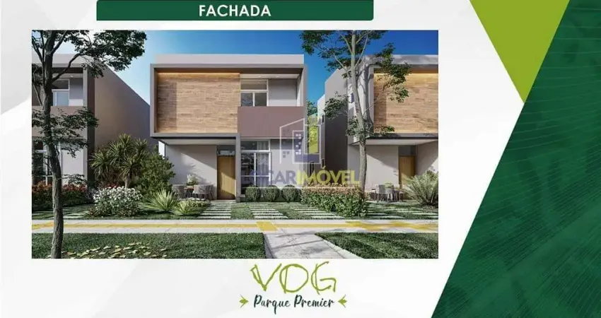 Sobrado para venda em primavera de 86.39m² com 2 quartos, 2 suites e 2 garagens