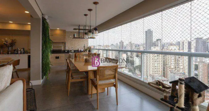 Apartamento para venda em pompeia de 152.00m² com 3 quartos, 3 suites e 3 garagens