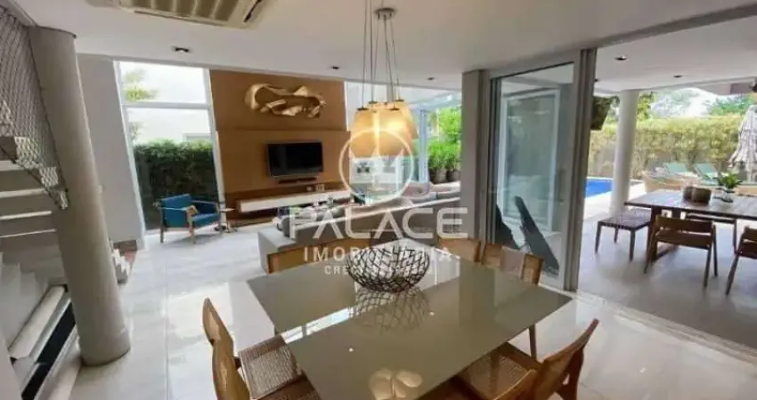 Casa de condomínio para venda e aluguel em alphaville piracicaba de 350.00m² com 4 quartos, 4 suites e 4 garagens