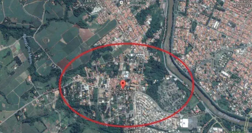 Terreno à venda no Glebas Califórnia, Piracicaba