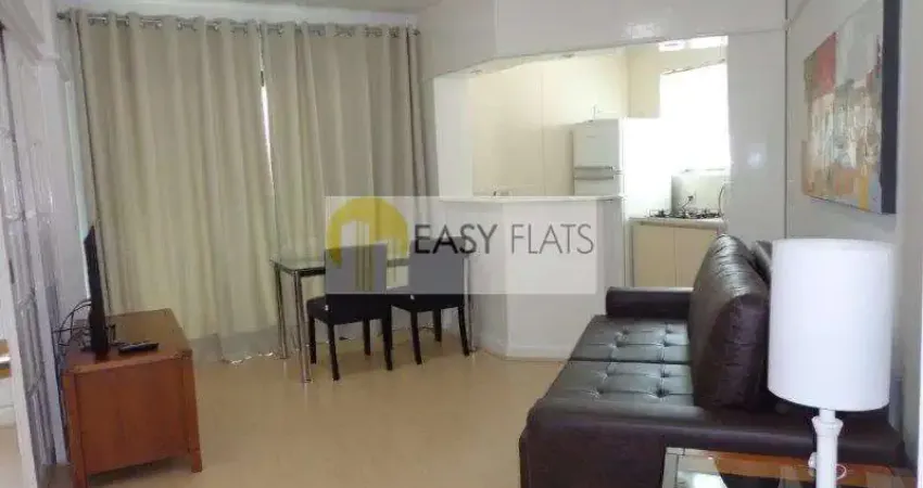 Flat para alugar em itaim bibi de 40.00m² com 1 quarto, 1 suite e 1 garagem