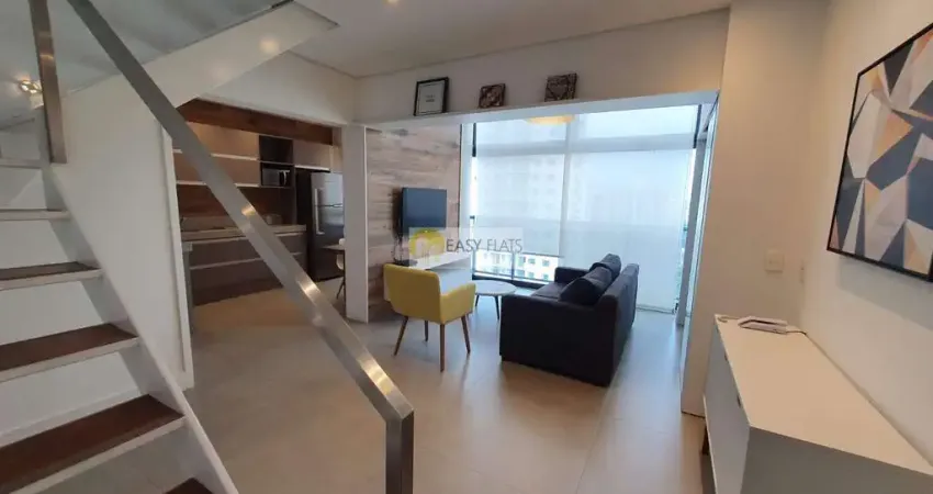 Apartamento para venda em vila olímpia de 60.00m² com 1 quarto, 1 suite e 1 garagem