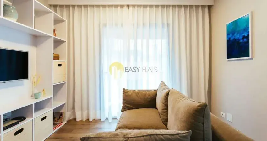 Flat para alugar em paraíso do morumbi de 40.00m² com 1 quarto, 1 suite e 1 garagem