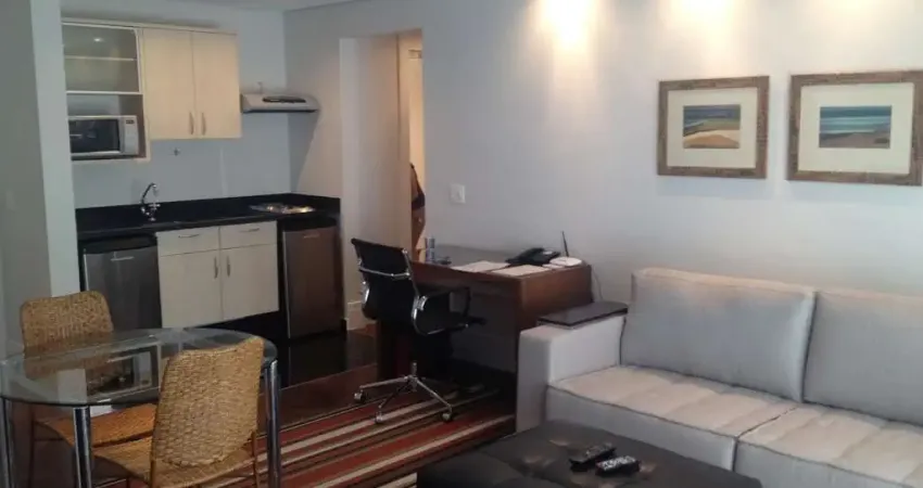 Flat para alugar em pinheiros de 50.00m² com 1 quarto, 1 suite e 1 garagem