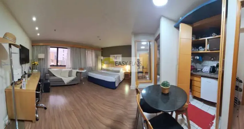 Flat para alugar em jardim paulista de 28.00m² com 1 quarto, 1 suite e 1 garagem