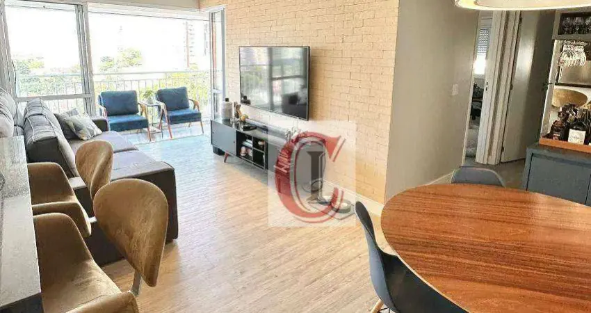 Apartamento para venda em vila assunção de 71.00m² com 2 quartos, 2 suites e 2 garagens