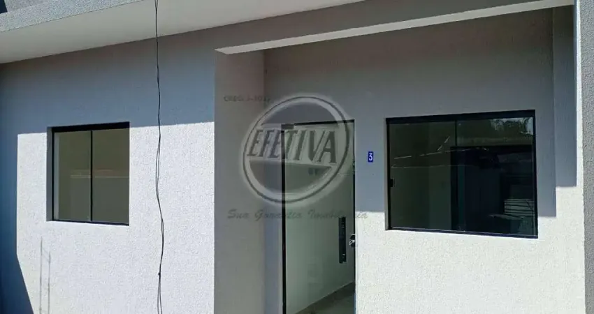 Casa para venda em matinhos de 52.00m² com 2 quartos e 3 garagens