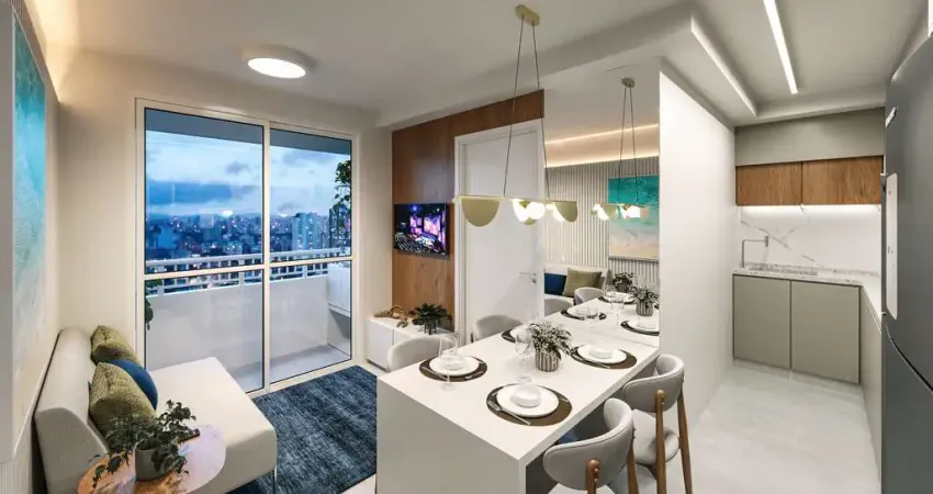Apartamento para venda em santo amaro de 34.00m² com 2 quartos