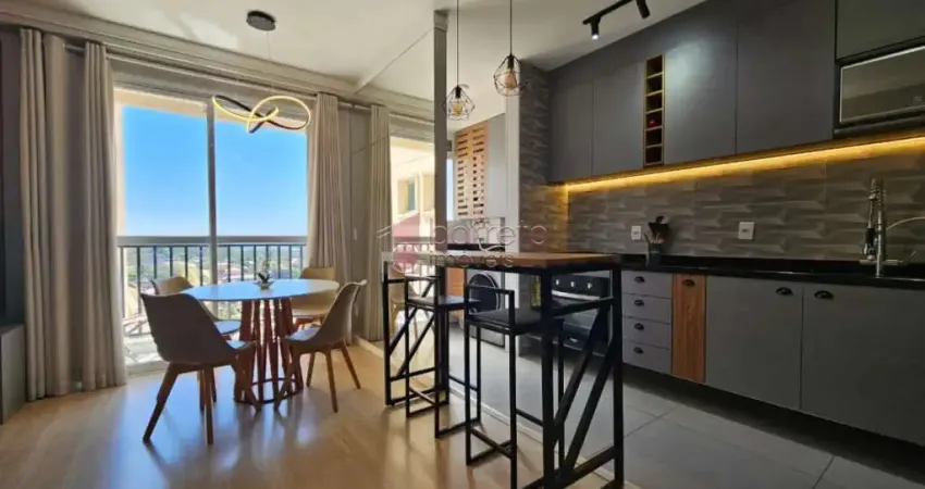 Apartamento para venda em bosque dos jacarandás de 77.00m² com 2 quartos, 1 suite e 2 garagens