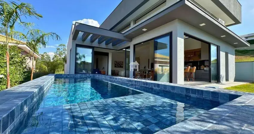 Casa de condomínio para venda em condomínio campos de santo antonio ii de 355.00m² com 4 quartos e 4 suites