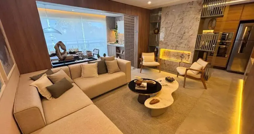 Apartamento para venda em vila mogilar de 119.00m² com 3 quartos, 3 suites e 2 garagens