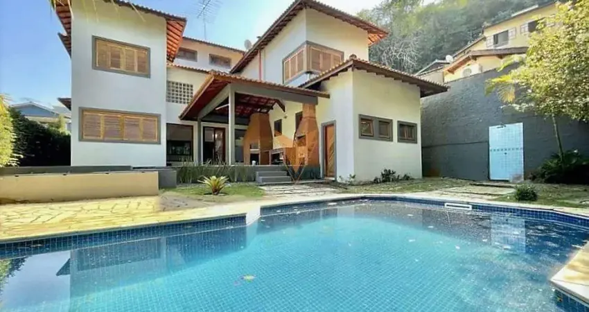 Casa para venda e aluguel em pousada dos bandeirantes de 311.97m² com 5 quartos, 2 suites e 3 garagens