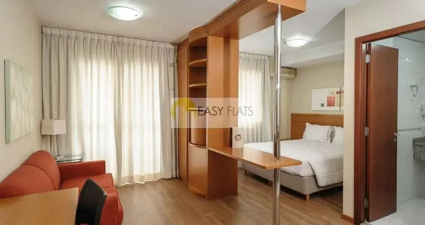 Flat para venda e aluguel em centro de 35.00m² com 1 quarto e 1 garagem