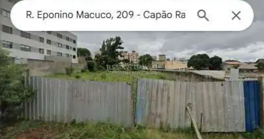 Terreno à venda na Rua Eponino Macuco, 209, Capão Raso, Curitiba