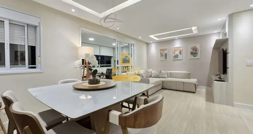 Apartamento para venda em vila augusta de 108.00m² com 3 quartos, 1 suite e 2 garagens