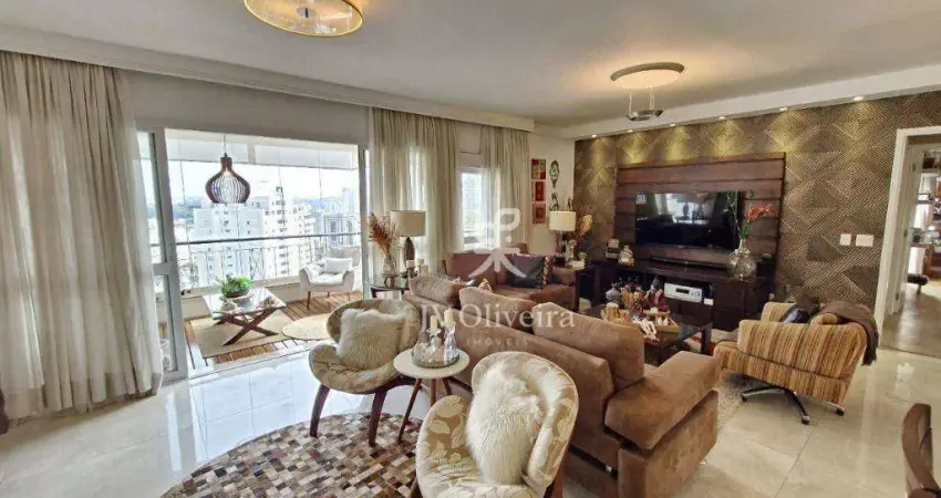 Apartamento para venda em morumbi de 146.00m² com 3 quartos, 2 suites e 3 garagens