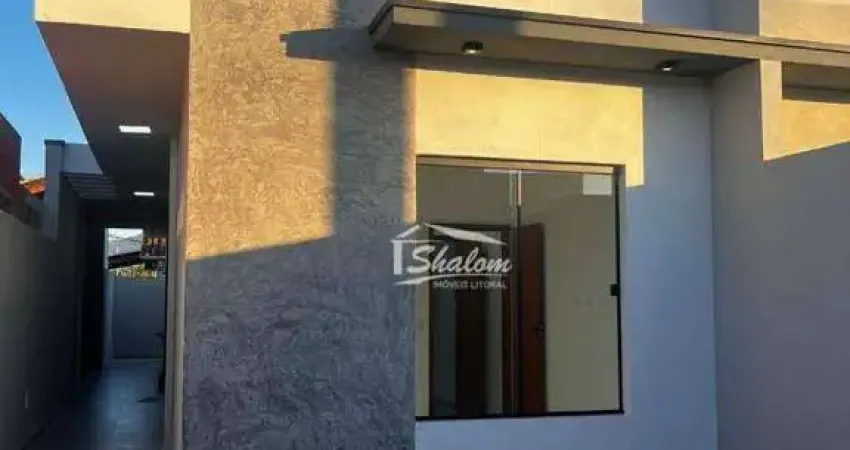 Casa para venda em balneário dos golfinhos de 68.00m² com 2 quartos, 2 suites e 2 garagens