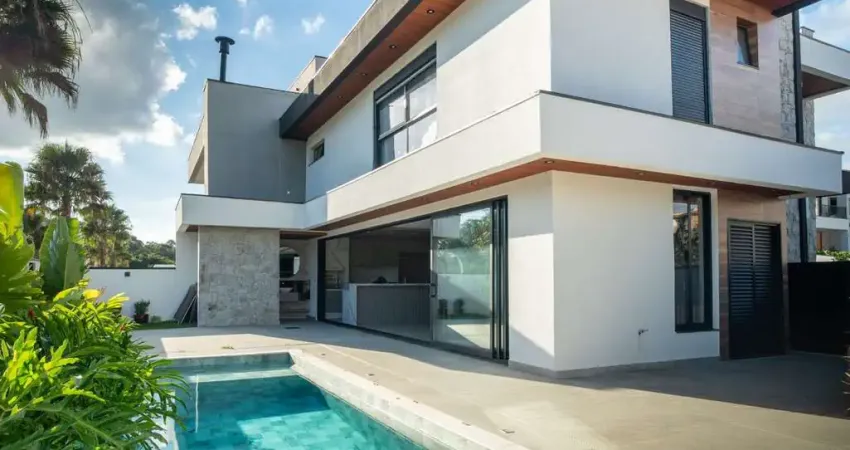 Casa de condomínio para venda em loteamento reserva ermida de 262.00m² com 4 quartos, 3 suites e 4 garagens