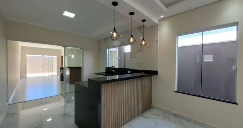 Casa para venda em residencial lívia de 156.00m² com 3 quartos, 1 suite e 2 garagens