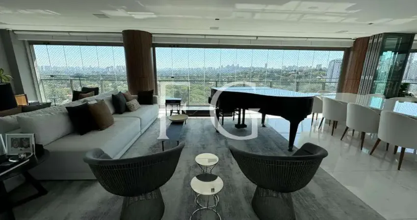 Apartamento para venda em alto de pinheiros de 286.00m² com 4 quartos, 3 suites e 4 garagens